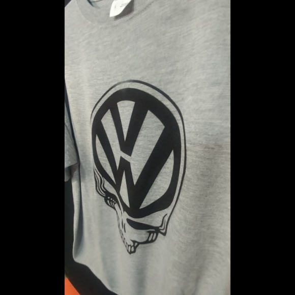ZJD VW Stealie Parody Grateful Dead Volkswagen Shakedown T-shirt LP - Picture 2 of 4